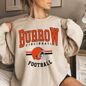 Cincinnati Football Sweatshirt, Bengal Sweatshirt, Joe Burrow Sweatshirt